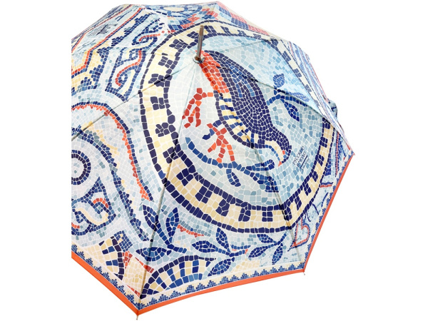 Зонт -трость «Грёзы о Византии», Цвет голубой