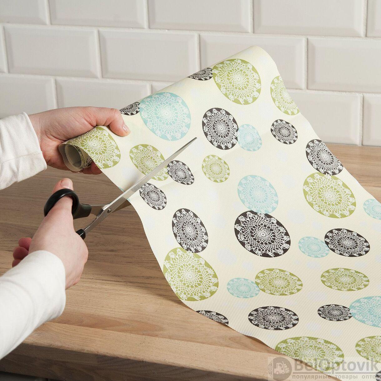 Антискользящая салфетка с печатью 0,3х1,5м You'll love универсальная