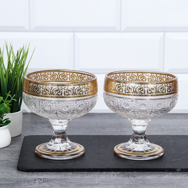 Креманка 2 штуки 400 мл / Т6026-В2 /уп 20/ 735387