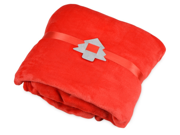 Новогодняя бирка для пледов «Елочка», Цвет серебристый