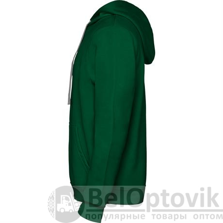 Толстовка URBAN мужская, БУТЫЛОЧНЫЙ ЗЕЛЁНЫЙ/ПЁСТРЫЙ СЕРЫЙ 3XL