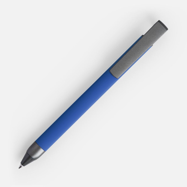 Ручка шариковая Standic с подставкой для телефона, синяя, 14,5х1,5 см
