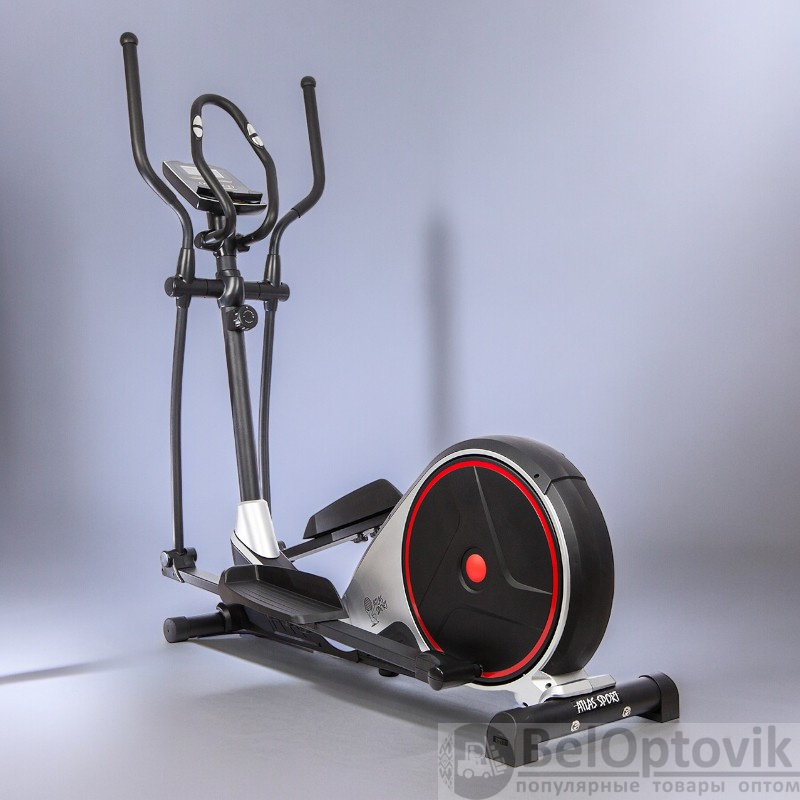Эллиптический магнитный тренажер Черный / Укрепляет здоровье и физическую форму