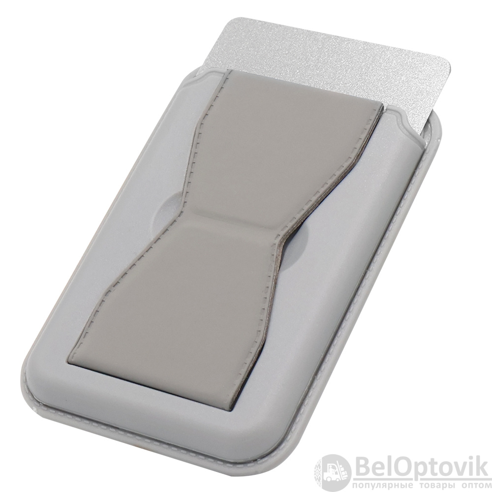 Держатель карт на телефоне MINKAR, серый