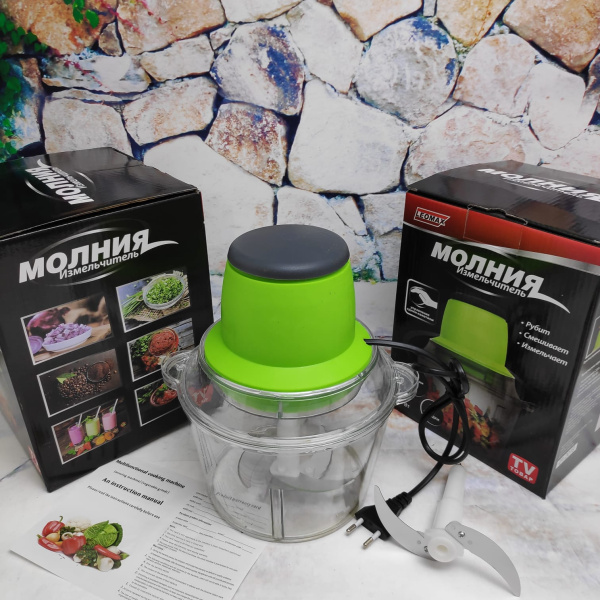 Хит цена! Кухонный комбайн (Электрический измельчитель Молния) Молния