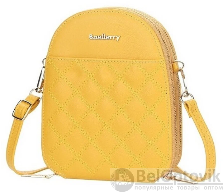 Женская сумочка через плечо BAELLERRY Show You 2501 Лимонная