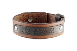 Кожаный браслет САБР