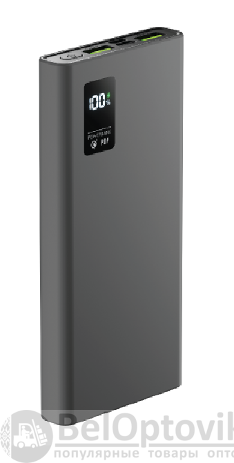 Внешний АКБ QR-10, 10000mAh, space-gray, OLMIO