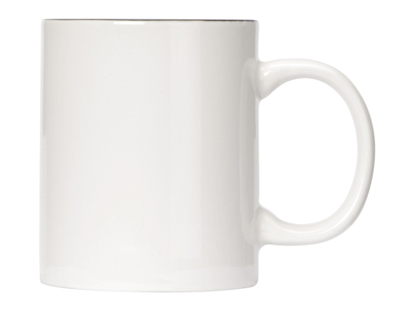 Кружка «Sublime Color XL» для сублимации, Цвет белый/черный