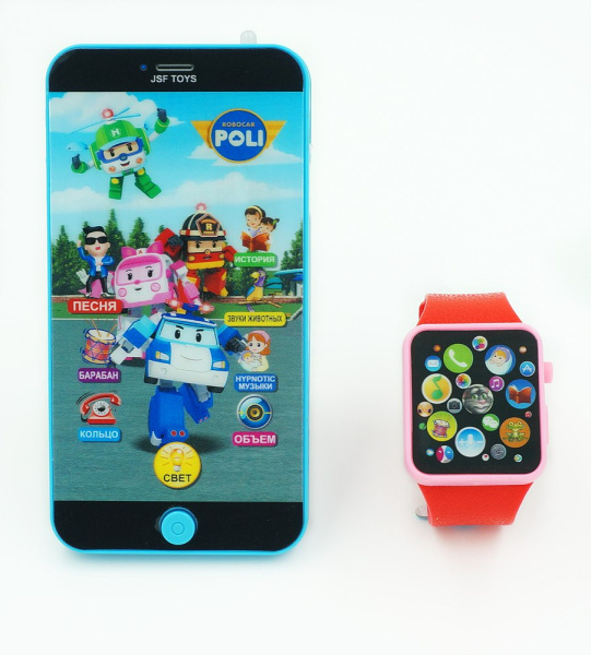 Игрушечные телефон и часы  "Paw Patrol"