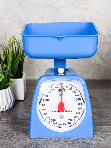 Весы кухонные механические 5 кг / 034 /уп 24/