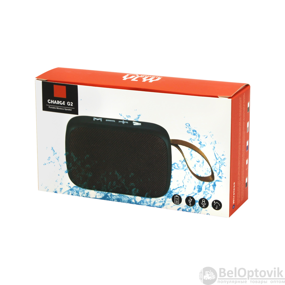 Беспроводная Bluetooth колонка Charge G2(BLTS01), красная