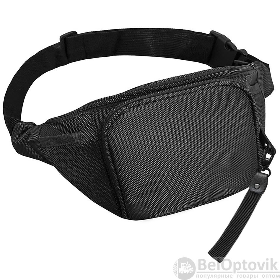 Поясная сумка SPLIT TO GO, Чёрный/Чёрный