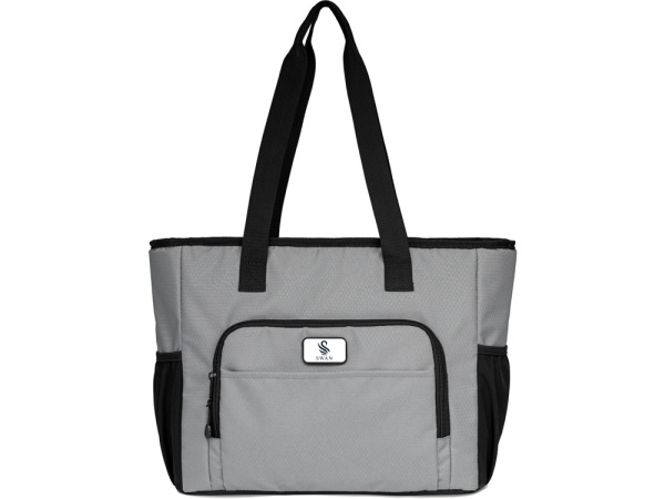 Сумка-холодильник «Polar Eco» водостойкая из переработанного пластика, 16 л, Цвет серый