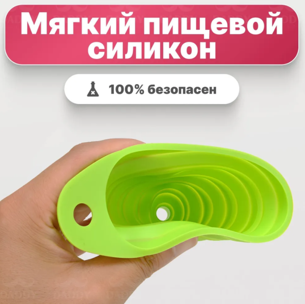 Воронка силиконовая складная диаметр 9.00 см.