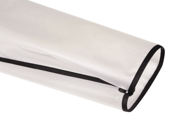 Дождевик «Providence» c чехлом, унисекс, Размер M-L, Цвет прозрачный/черный