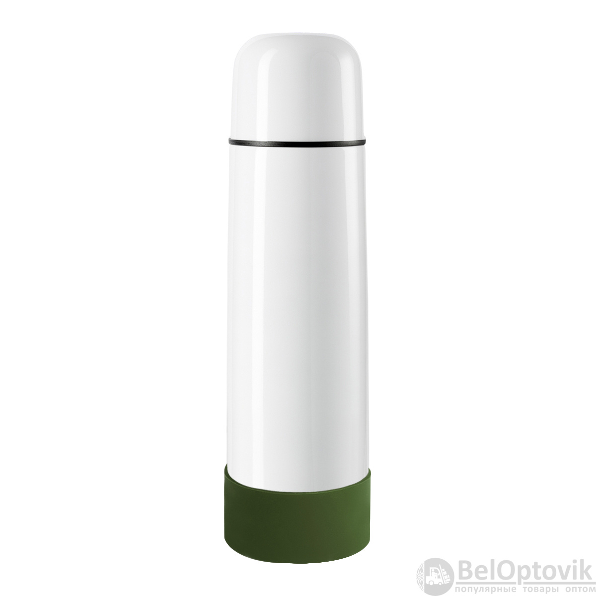 Термос Picnic Bright To Go, белый/хаки