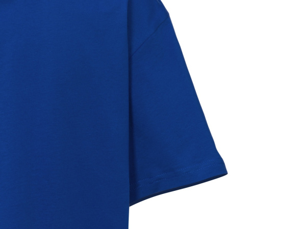 Детская футболка оверсайз «Liyon», Размер 8, Цвет синий классический