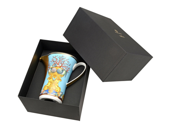 Кофейник «La Mer», Цвет голубой/синий/желтый