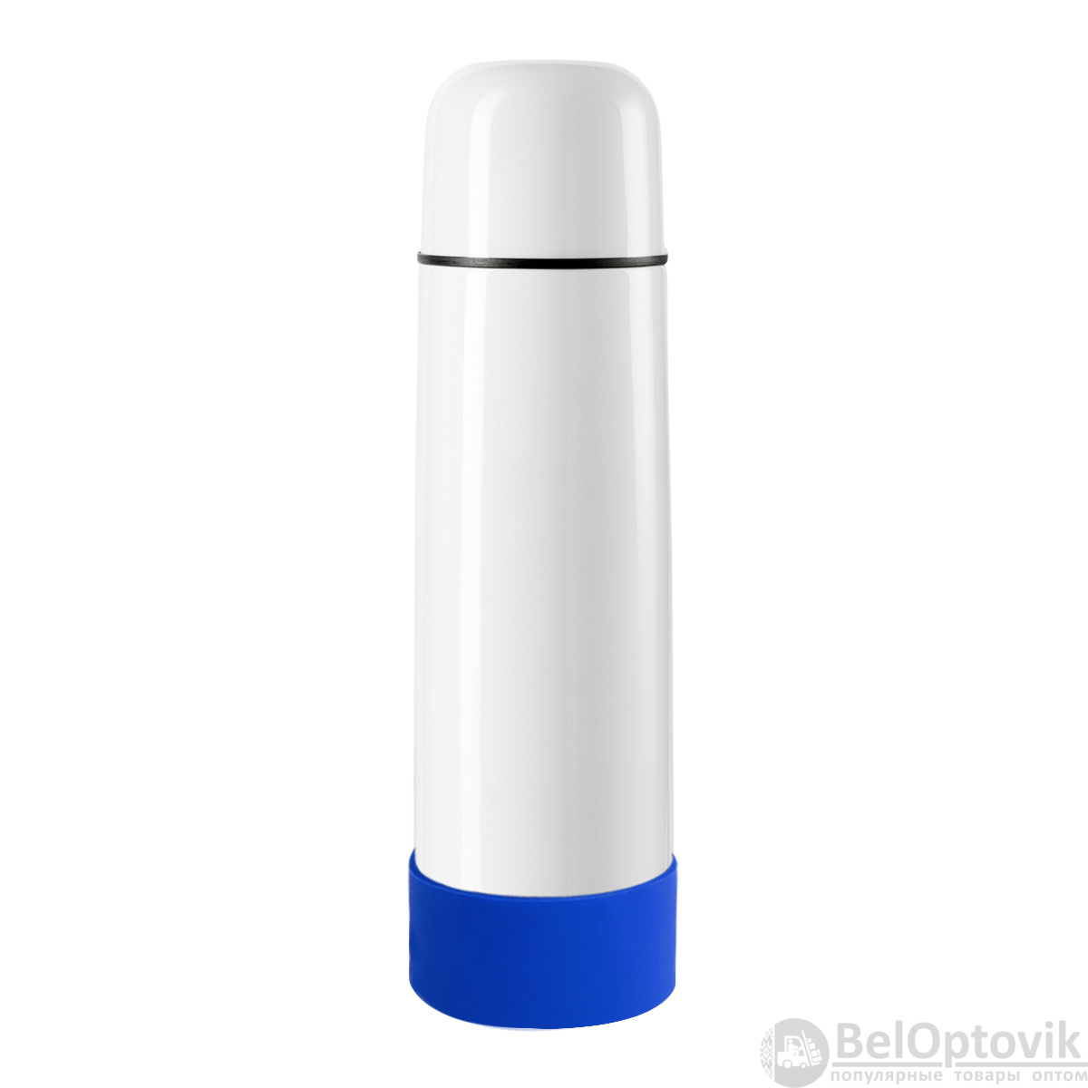 Термос Picnic Bright To Go, белый/синий