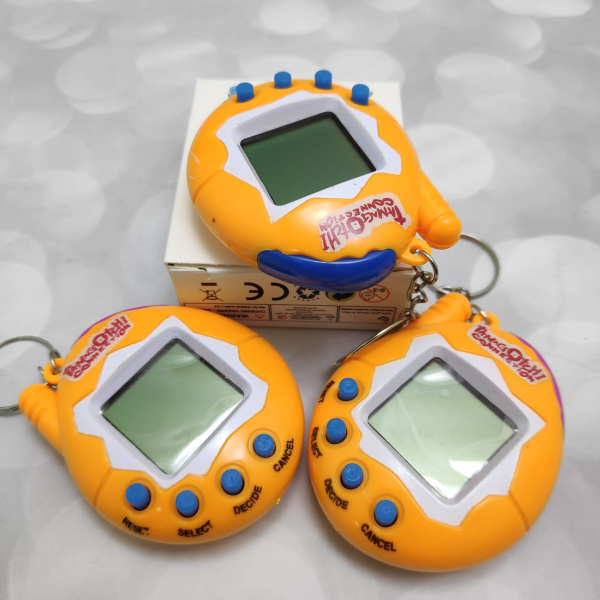 NeW Тамагочи Connection, 168 питомцев in 1 1 Розовый (синие кнопки)