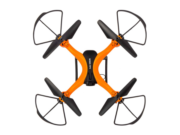 Радиоуправляемый квадрокоптер «WIND FPV», Цвет оранжевый