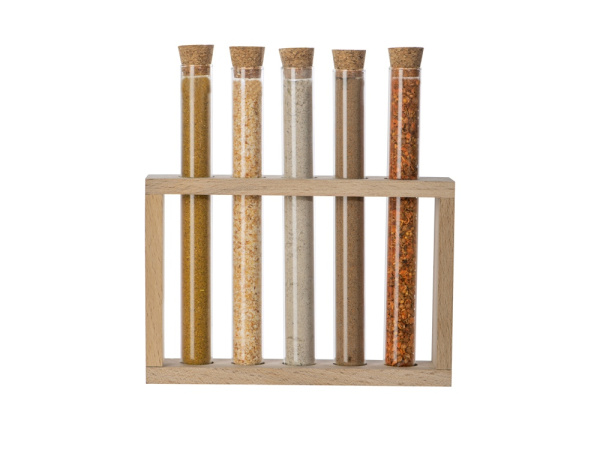 Набор специй и приправ «Delish», Цвет натуральный, прозрачный