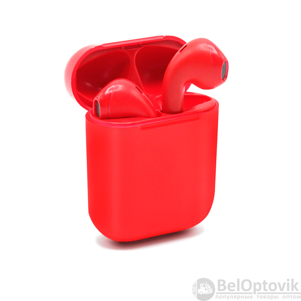 Наушники беспроводные Bluetooth SimplyPods, красные