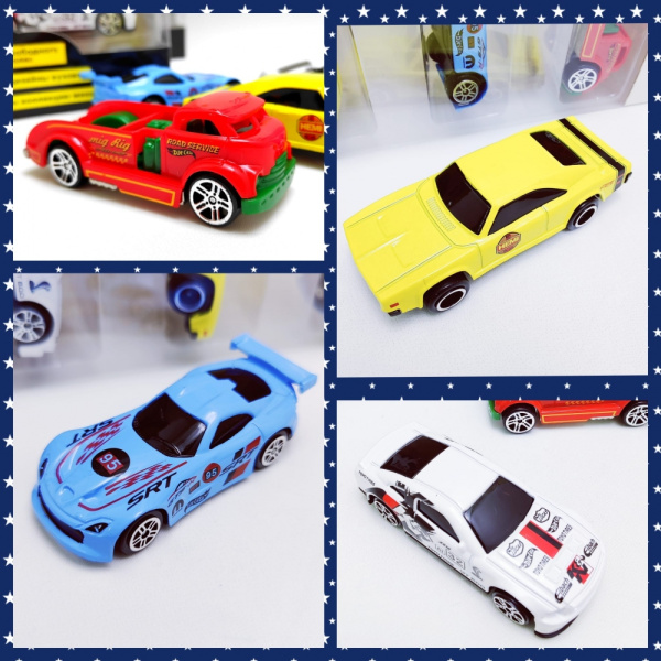 Набор игровой Машинки (СУПЕР МАШИНКИ) Big Motors, 4 шт.