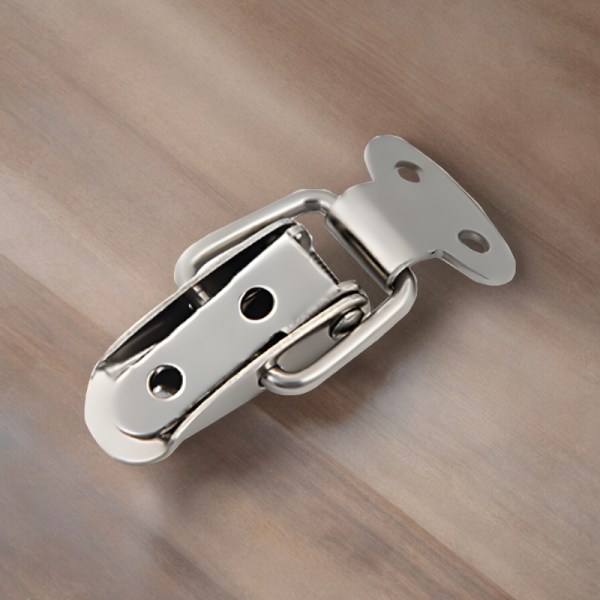 Замок гладкий из Никеля 44*19 мм / Прочный и долговечный