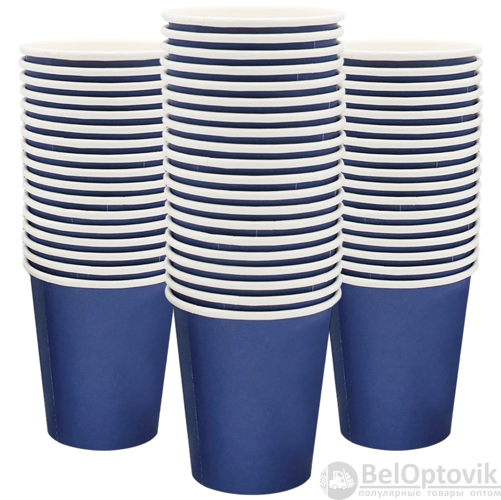Набор бумажных стаканов 8 унций (240 мл), 50 шт