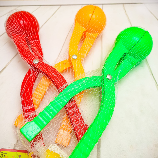 Игрушка для снега "Снежколеп" (снеголеп),  диаметр шара 6 см., длина 26 см.