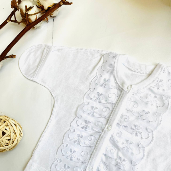 Кофточка для новорожденных детей Bebika, натуральный хлопок (13/15-7)