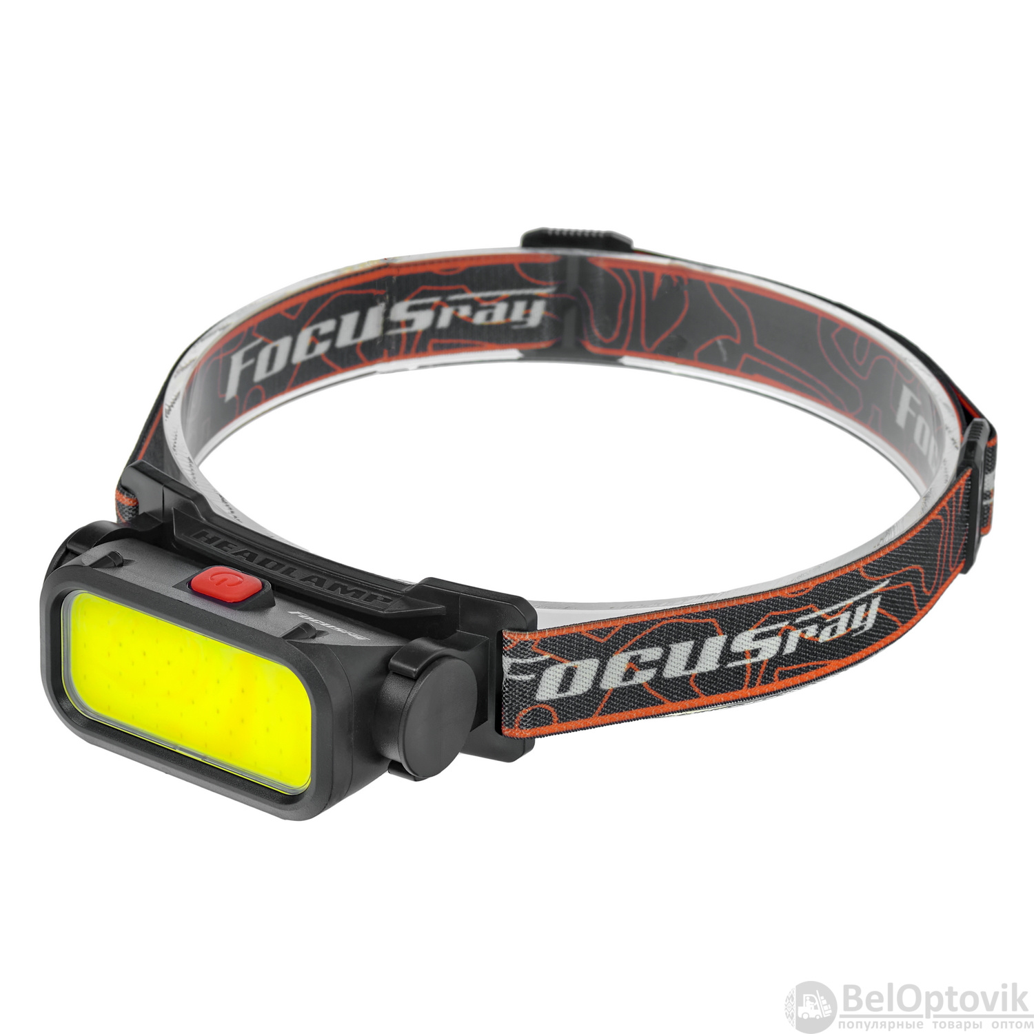 Фонарь налобный FOCUSray 1309 акку 18650 1200 мАН 3,7V диод СОВ 3W 1/180, шт