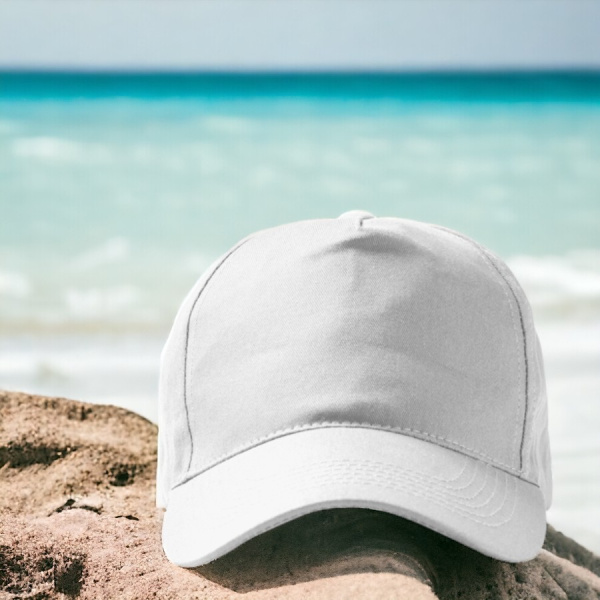 Бейсболка 5-панельная из хлопка FIDES 100% переработанный хлопок