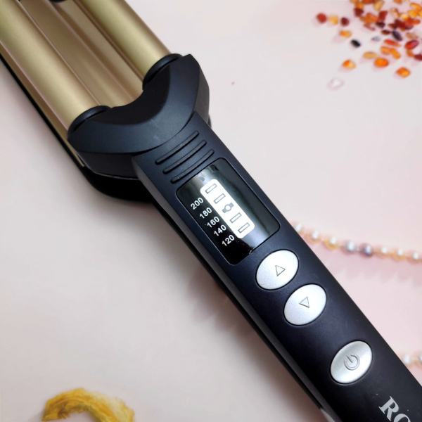 Тройная плойка ROOT WAVE ENVY DT 2021 для завивки волос