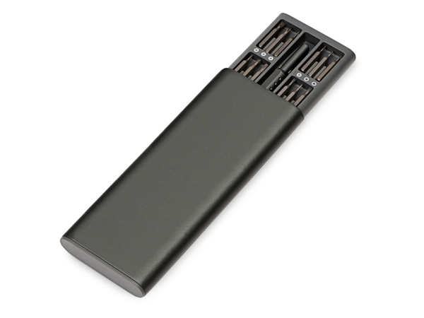 Набор отверток 24-в-1 «Everybit», Цвет серый