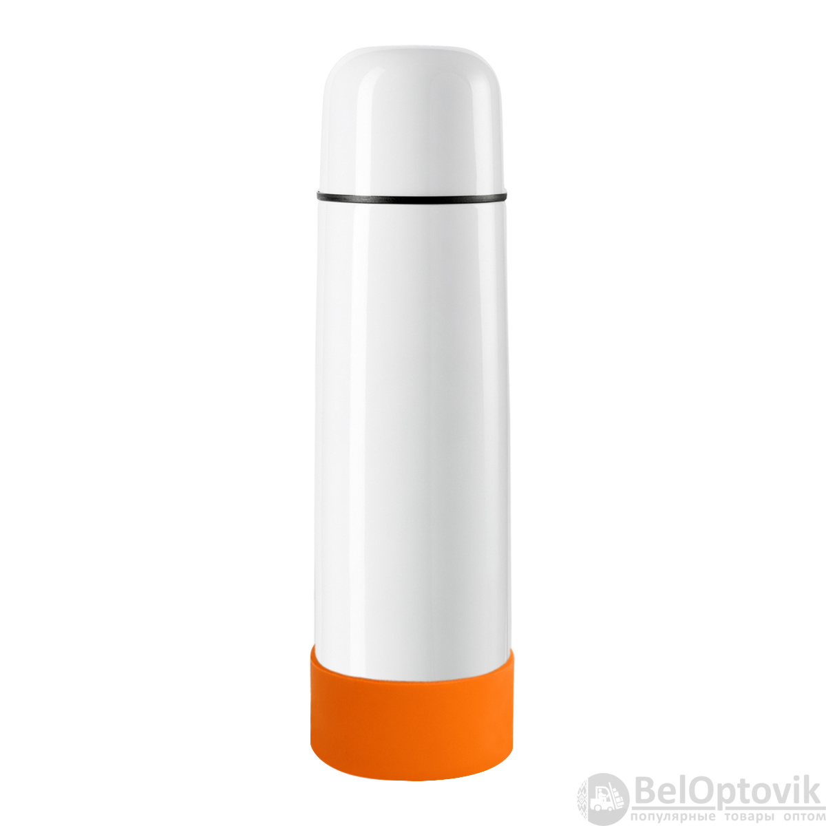 Термос Picnic Bright To Go, белый/оранжевый