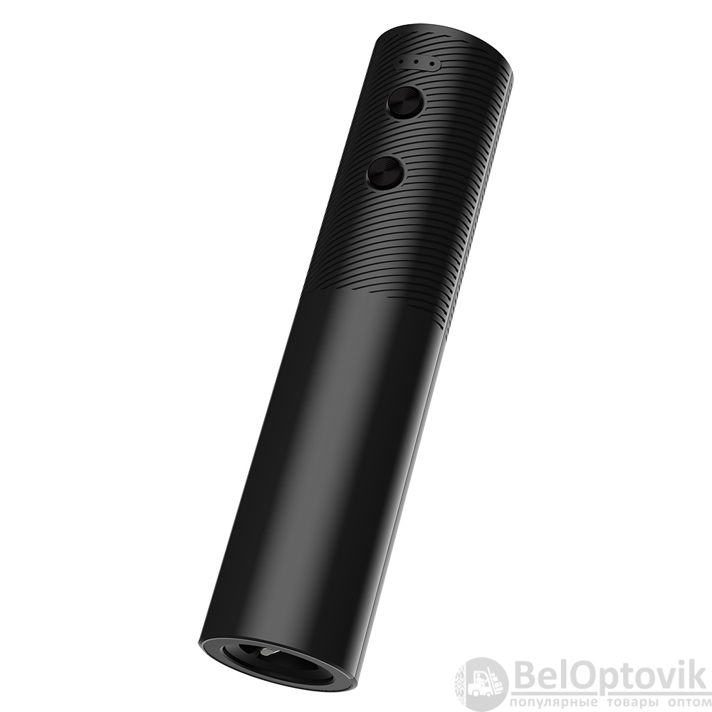 Винный электрический штопор Corknroll со встроенным аккумулятором, чёрный