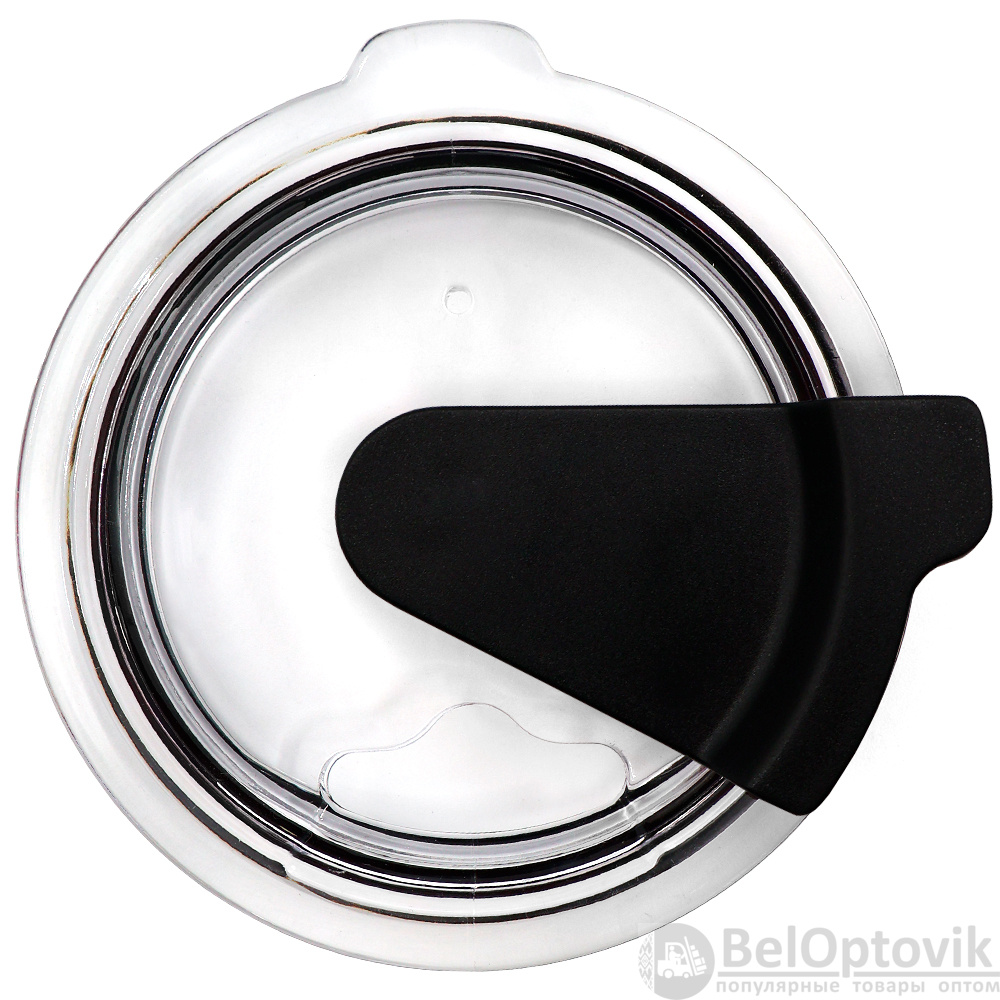 Кружка с крышкой Velvet Duo, софт-тач, красная/чёрная