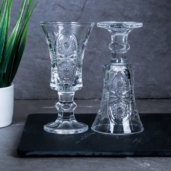 Рюмка 6 штук 45 мл / DRD-15/уп 24/*Орнамент