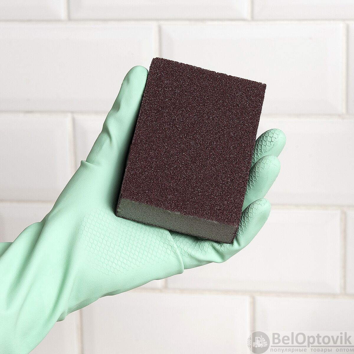 Губка скрабер универсальная