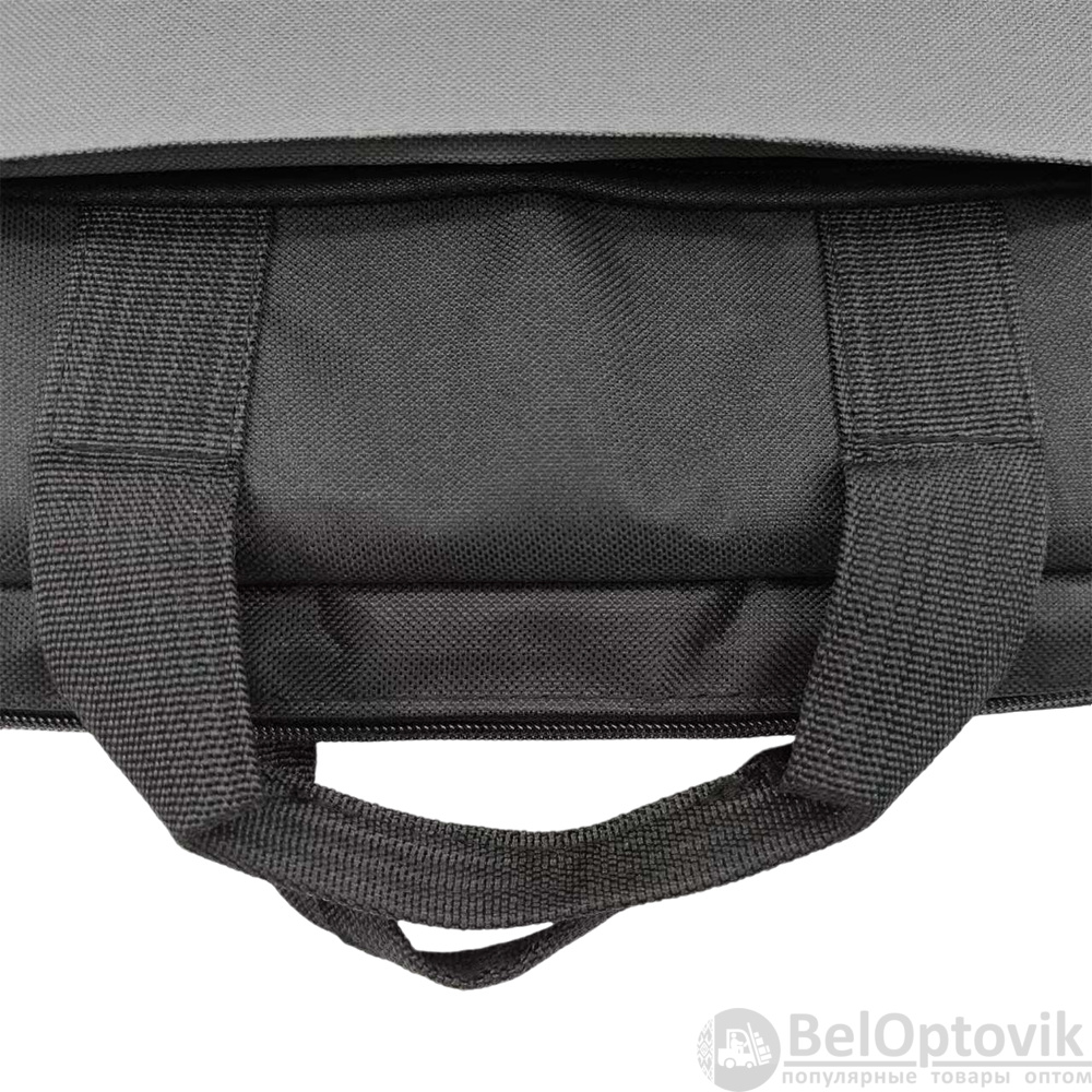 Сумка для ноутбука CHILTON, серая / Прочный водооталкивающий материал и уплотненные стенки