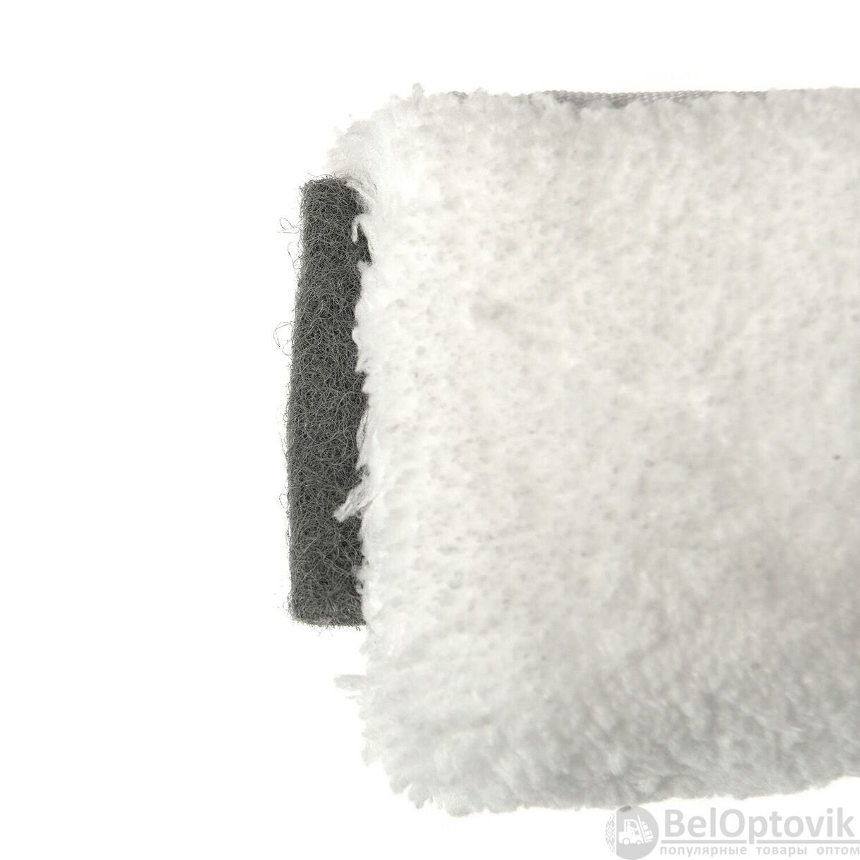 Насадка микроволоконная коротковорсная для мытья стеклянных поверхностей, 48 см