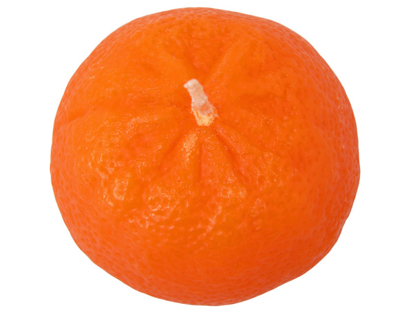 Свеча «Мандарин», Цвет оранжевый