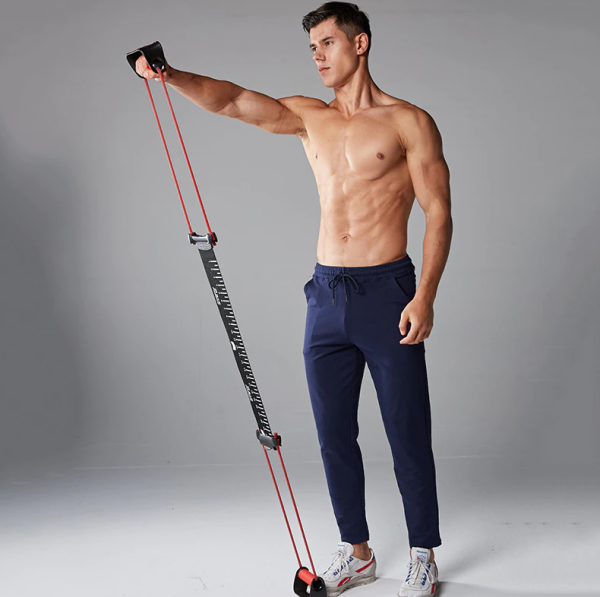 Многофункциональный Силовой Тренажер Эспандер для фитнеса Multi Function Puller