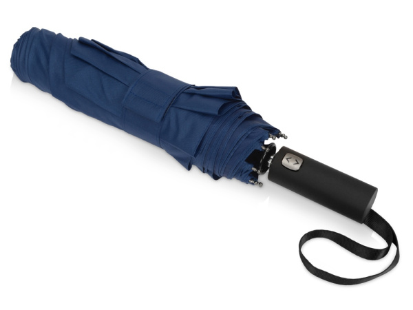 Зонт складной «Canopy» с большим двойным куполом (d126 см), Цвет синий