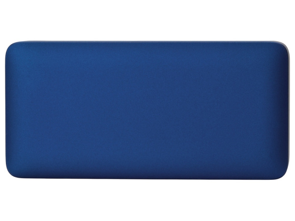 Внешний аккумулятор «Mild Pro» c быстрой зарядкой QC/PD, металлик soft-touch, 20 000 mAh, Цвет синий