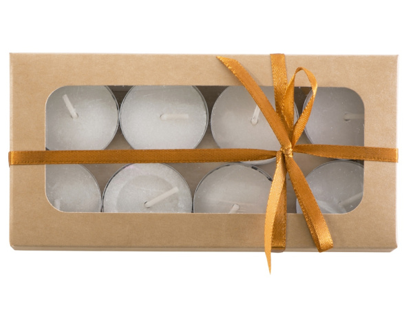 Чайные свечи с предсказаниями «Surprise», Цвет белый, коричневый