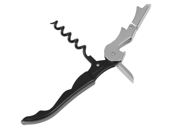 Нож сомелье Pulltap's Basic, Цвет черный/серебристый